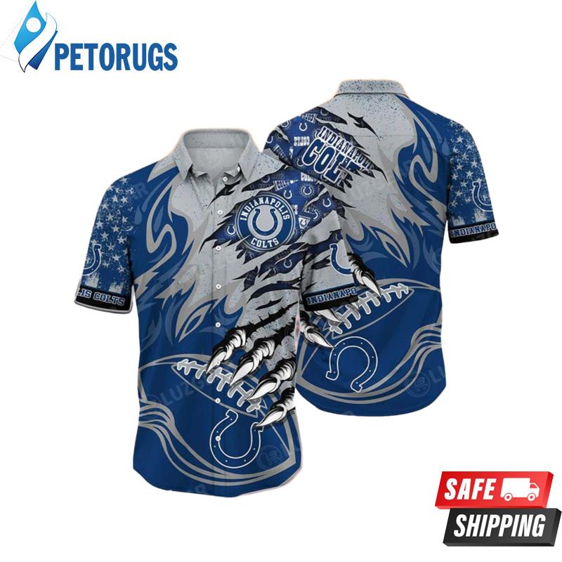 Indianapolis Colts NFL Vintage Summer Beach Hawaiian Shirt