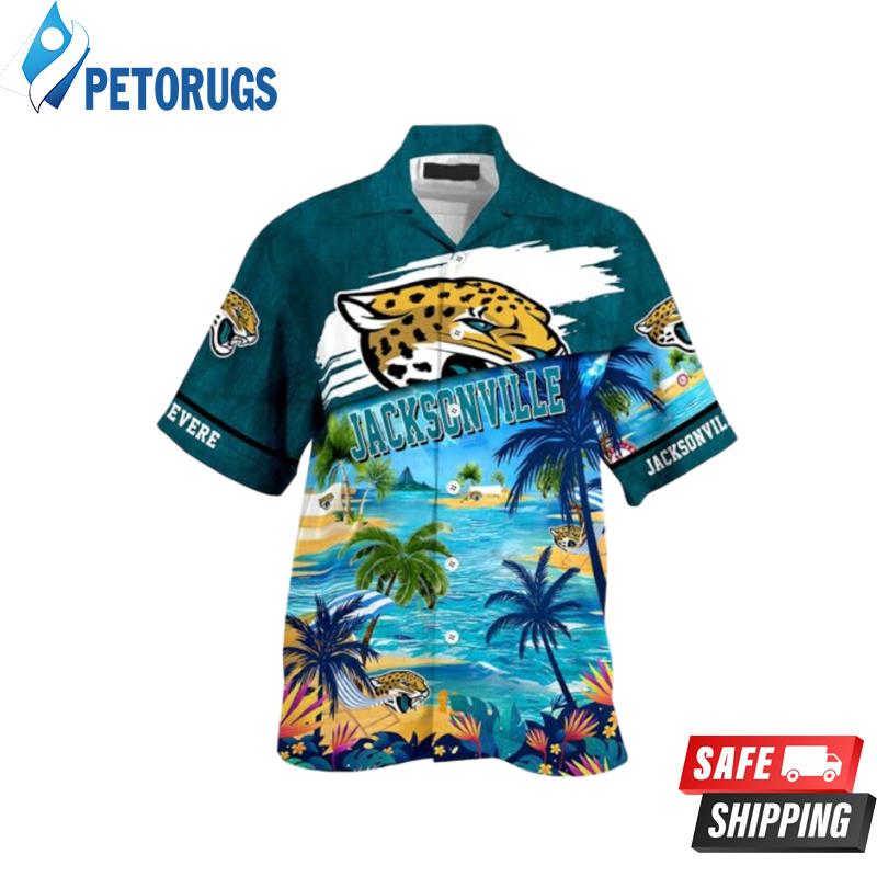 Jacksonville Jaguars NFL Personalized Beach Shorts Hawaiian Shirt
