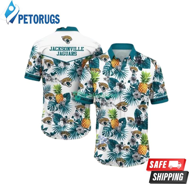 Jacksonville Jaguars NFL Pineapple Tropical Pattern Hawaiian Shirt