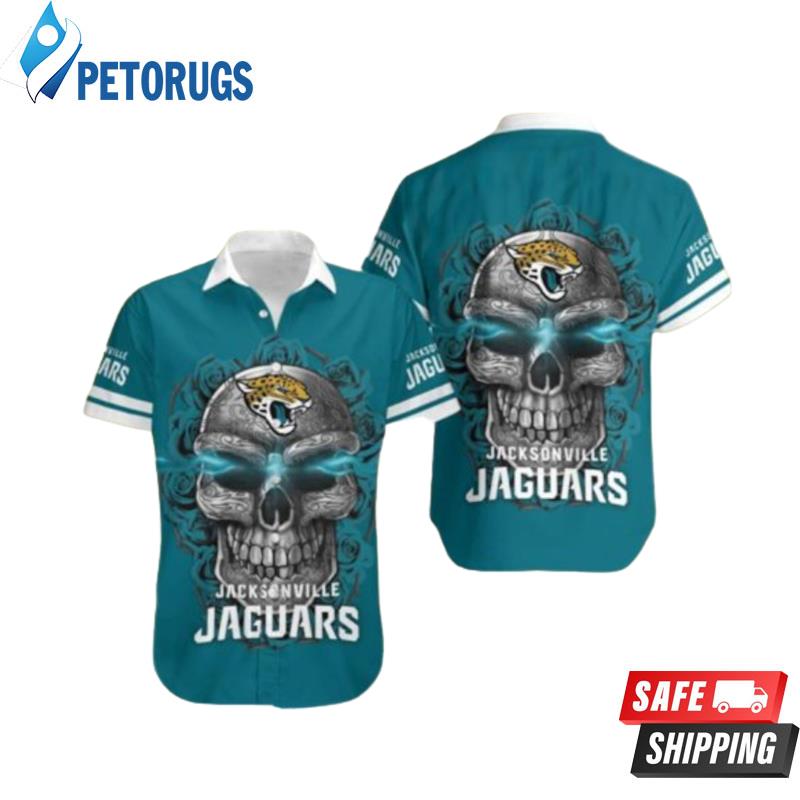 Jacksonville Jaguars Skull Carved Halloween Hawaiian Shirt