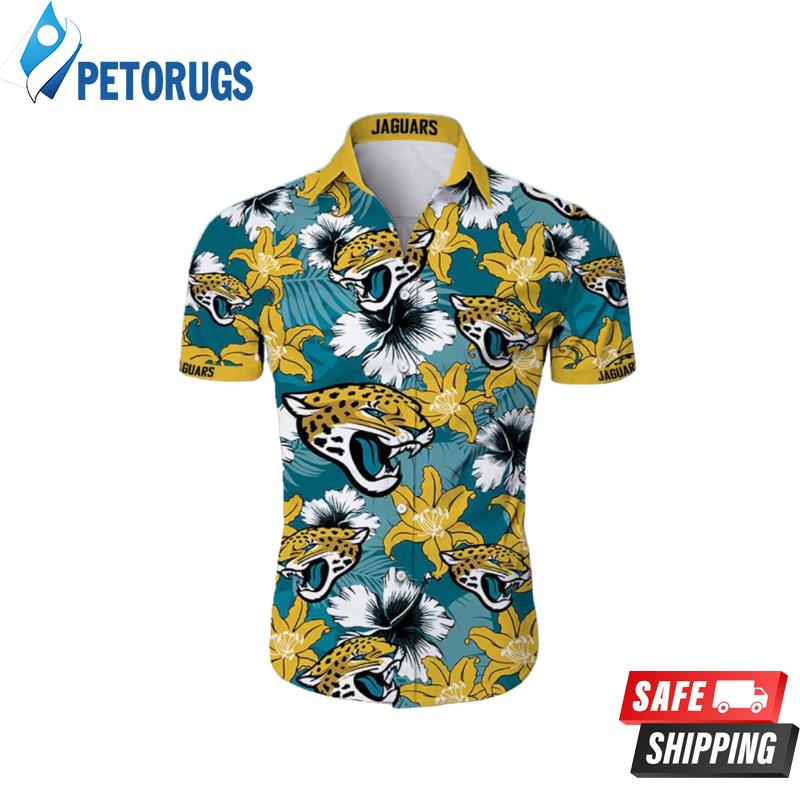 Jacksonville Jaguars Tropical Flower Hawaiian Shirt