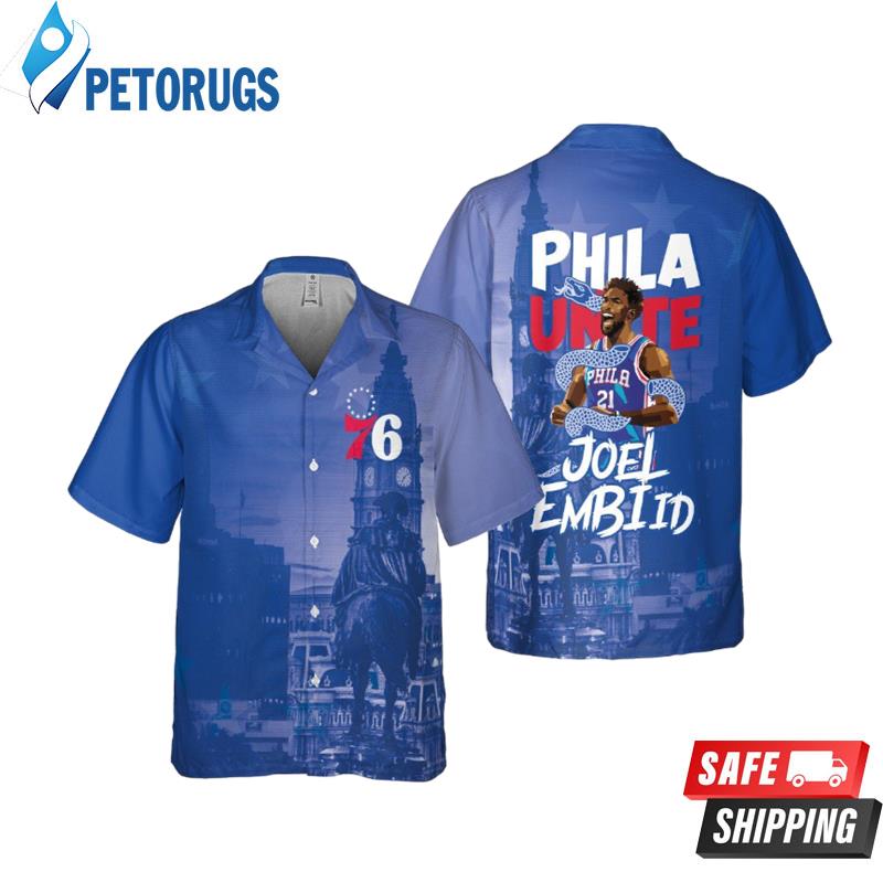 Joel Embiid Stars Player Philadelphia 76Ers Hawaiian Shirt