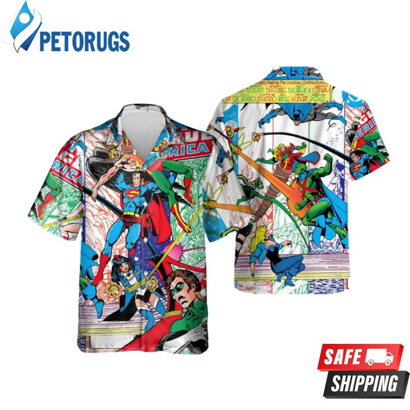 Justice League Of America Hawaiian Shirt