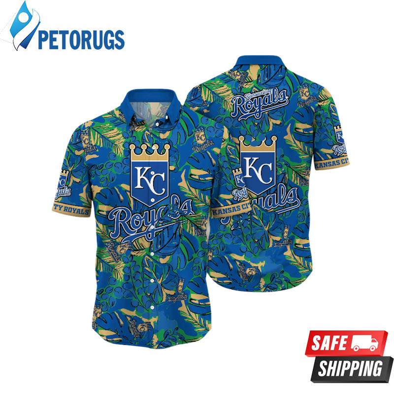 Kansas City Royals MLB Beer Gardens Aloha Hawaiian Shirt
