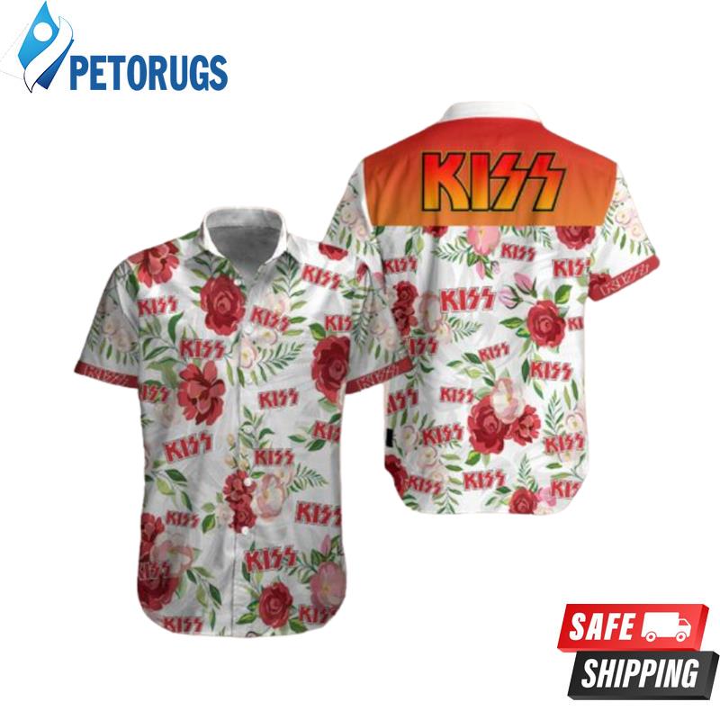 Kiss Band Tropical Flower Trending Hawaiian Shirt