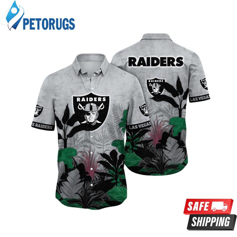 Las Vegas Raiders NFL Solstice Aloha Hawaiian Shirt