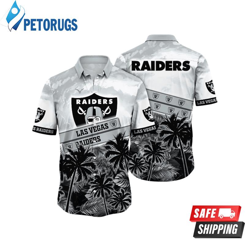 Las Vegas Raiders NFL Sun Raystime Aloha Hawaiian Shirt