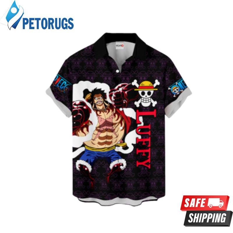 Luffy Gear 4 Custom Anime Hawaiian Shirt
