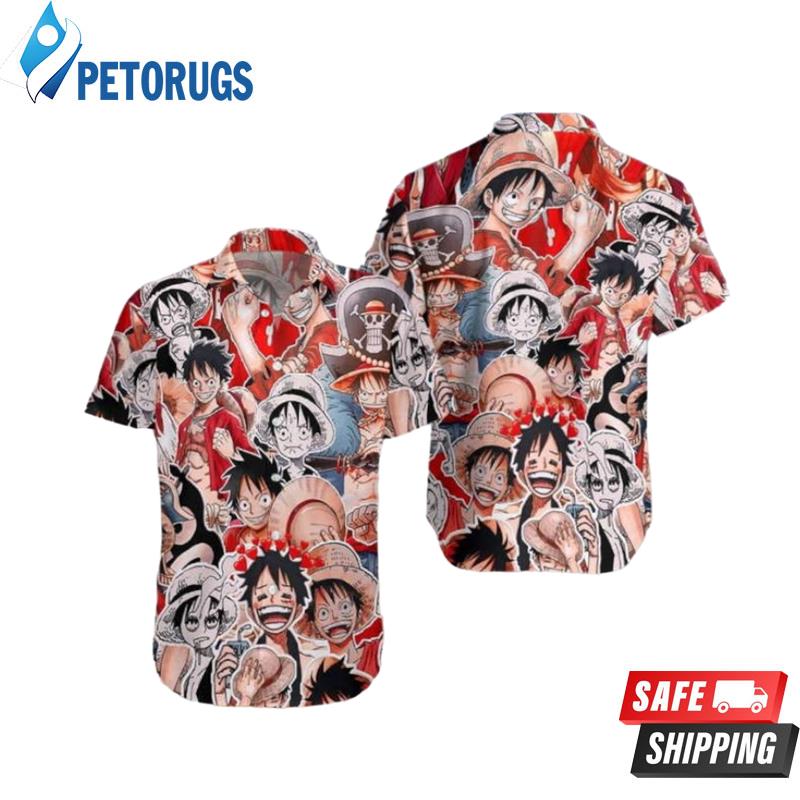 Luffy One Piece Hawaiian Shirt