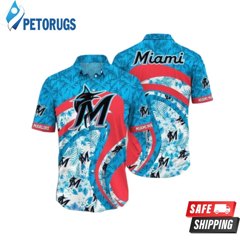 MLB Miami Marlins Aloha Jungle Trendy Summer Holiday Gift Hawaiian Shirt