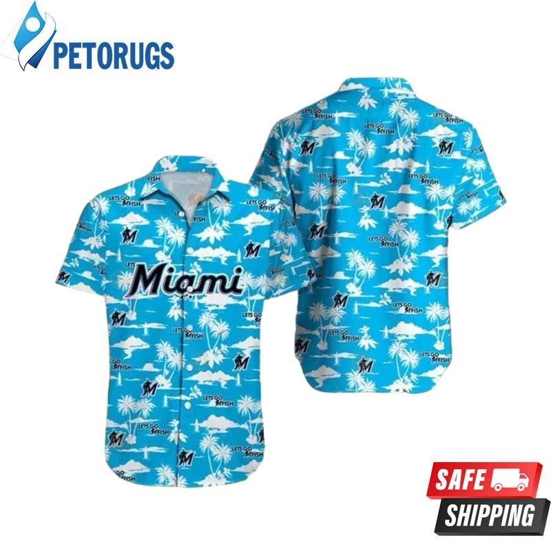 MLB Miami Marlins Beautiful Island Trendy Summer Gift Hawaiian Shirt
