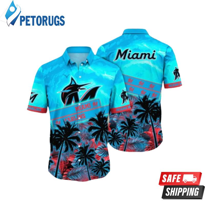 Miami Marlins MLB Lagoon Aloha Hawaiian Shirt