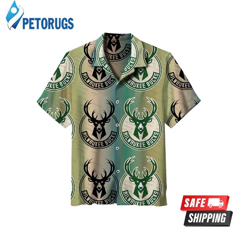 Milwaukee Bucks NBA Summer Short Sleeve Aloha Hawaiian Shirt