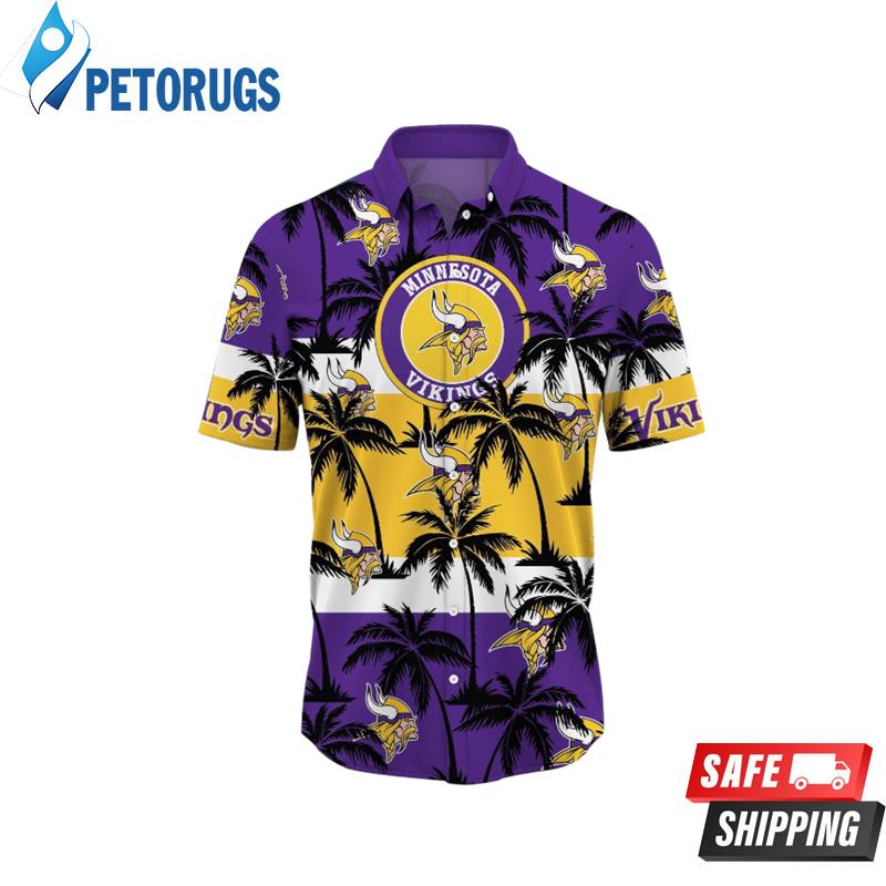 Minnesota Vikings All Over Print Logo And Coconut Trending Summer Hawaiian Shirt