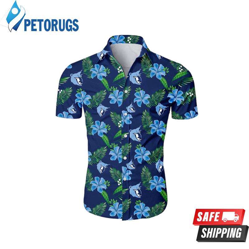 NBA Memphis Grizzlies Tropical Flowers Summer Aloha Hawaiian Shirt