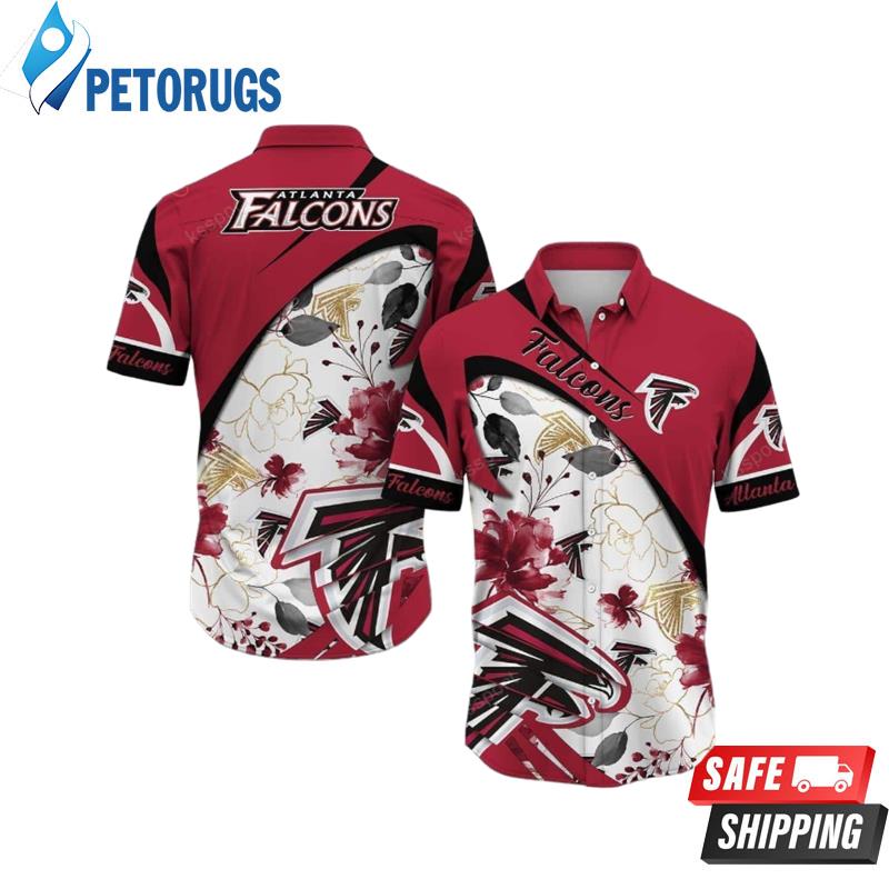 NFL Atlanta Falcons Tropical Blossom Nature Lovers Hawaiian Shirt