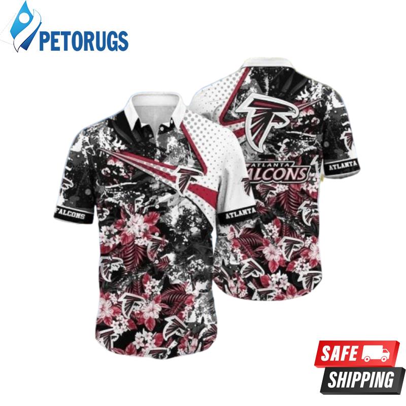 NFL Atlanta Falcons Tropical Flower Beach Hawaiian Shirt