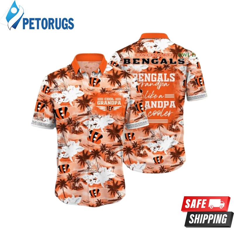 NFL Cincinnati Bengals cool grandpa Hawaiian Shirt