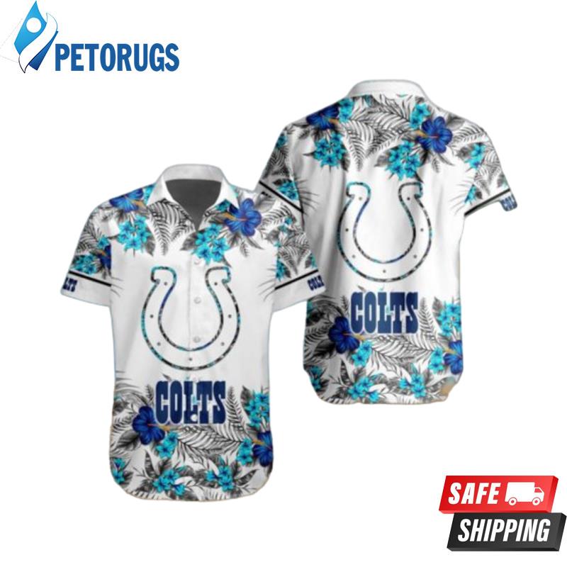 NFL Indianapolis Colts Special Floral Tropical Team Hawaiian Shirt