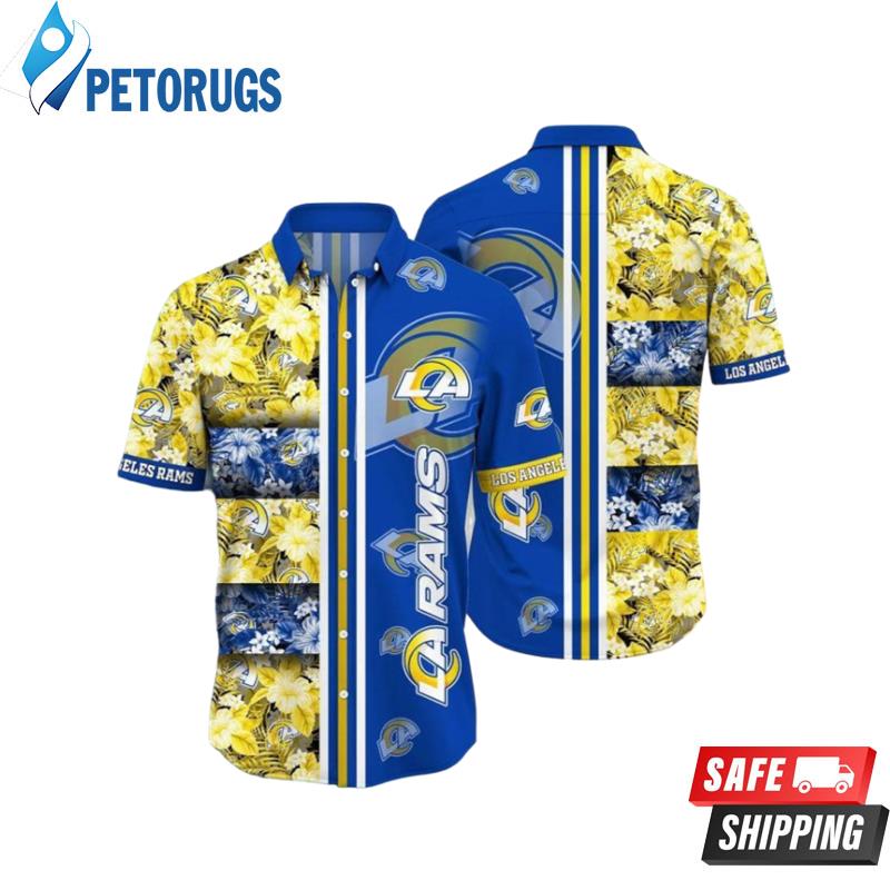 NFL Los Angeles Rams Tropical Beach Summer Hawaiian Shirt