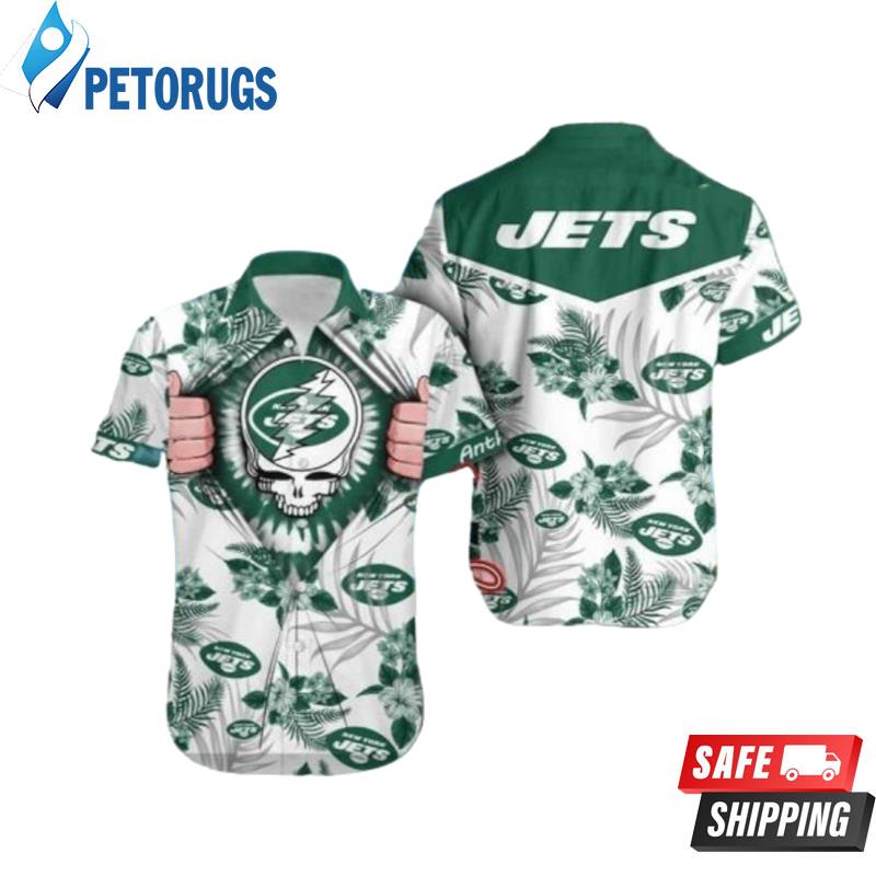 NFL New York Jets Grateful Dead Hawaiian Shirt