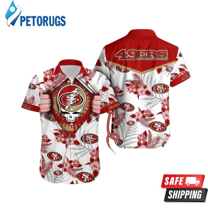 NFL San Francisco 49Ers Grateful Dead Hawaiian Shirt