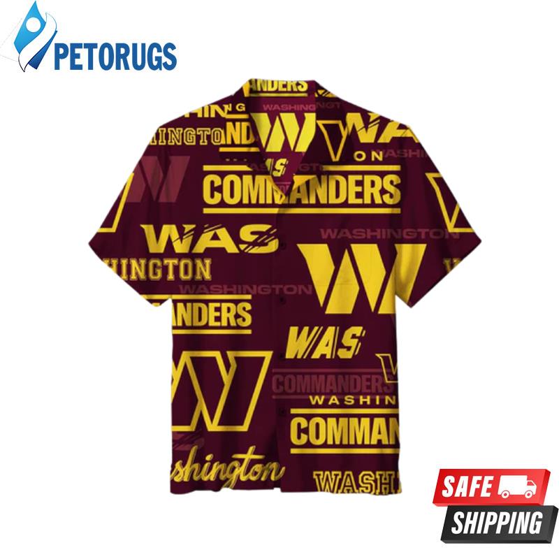 NFL Washington Commanders Hawaiian Shirt