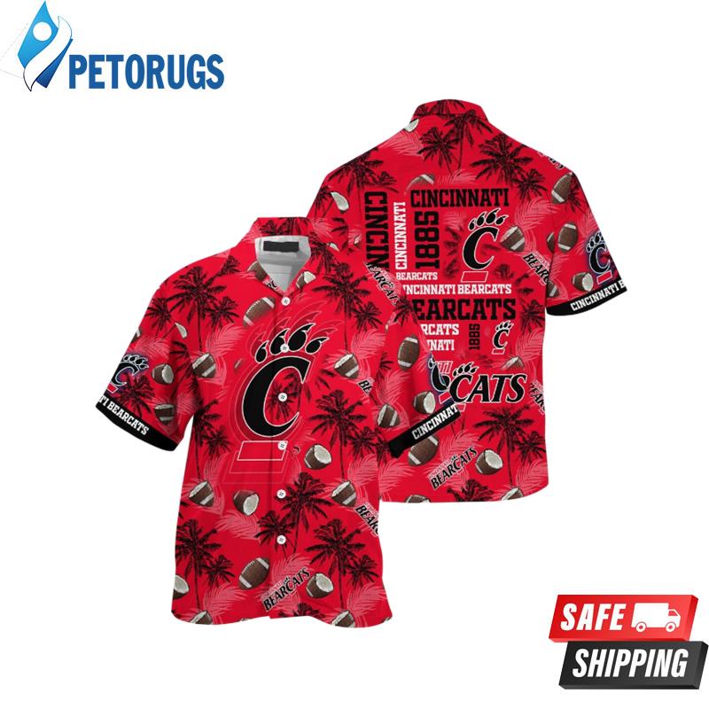 Ncaa Cincinnati Bearcats Coconut Red Trendy Hawaiian Shirt