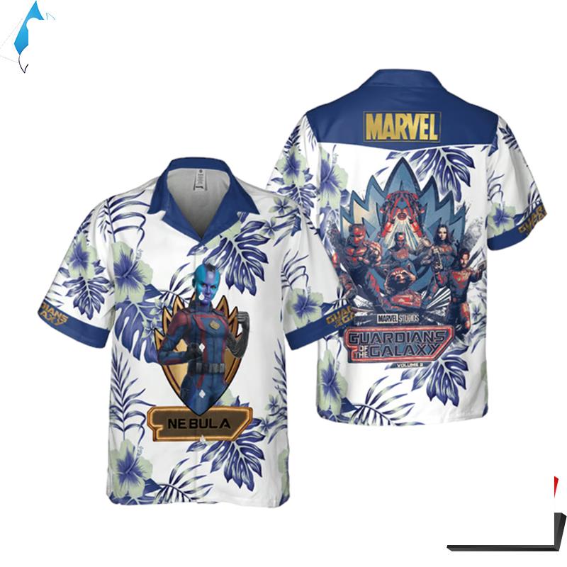 Nebula Guardians Of The Galaxy Hawaiian Shirt