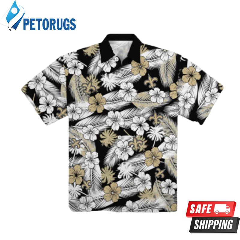 New Orleans Saints Aloha Tropical Hawaiian Shirt