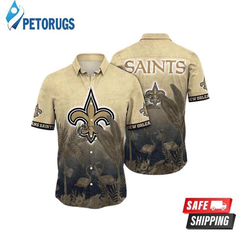 New Orleans Saints NFL Vacation Timetime Aloha Hawaiian Shirt