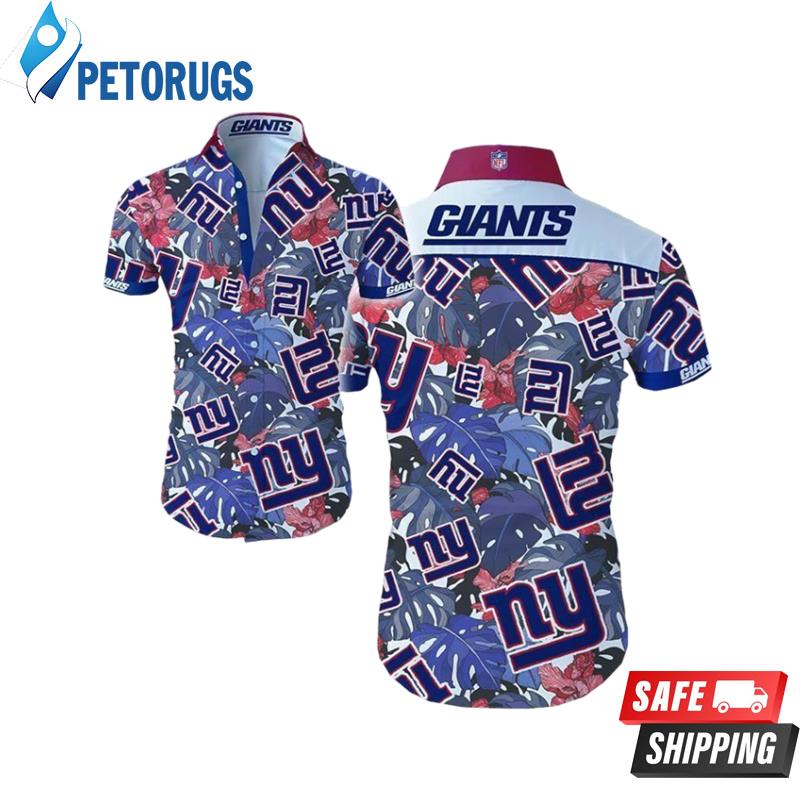 New York Giants Aloha Hawaiian Shirt