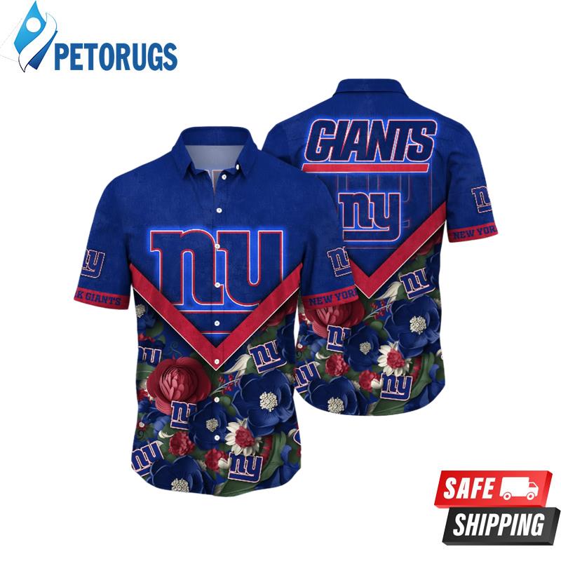 New York Giants NFL Custom Swimsuits Aloha Hawaiian Shirt