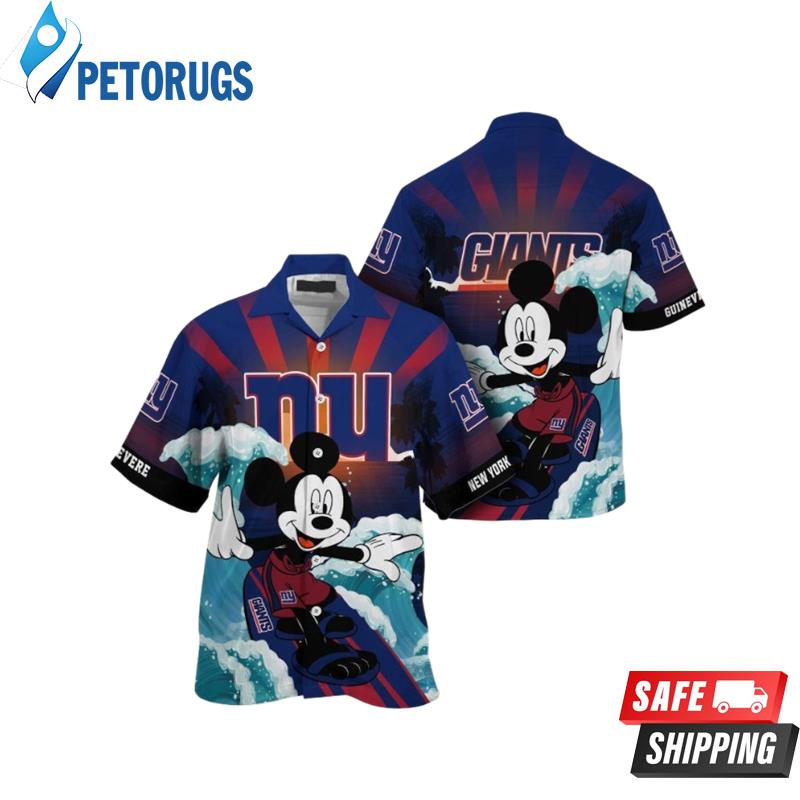 New York Giants NFL Mickey Summer Hawaiian Shirt