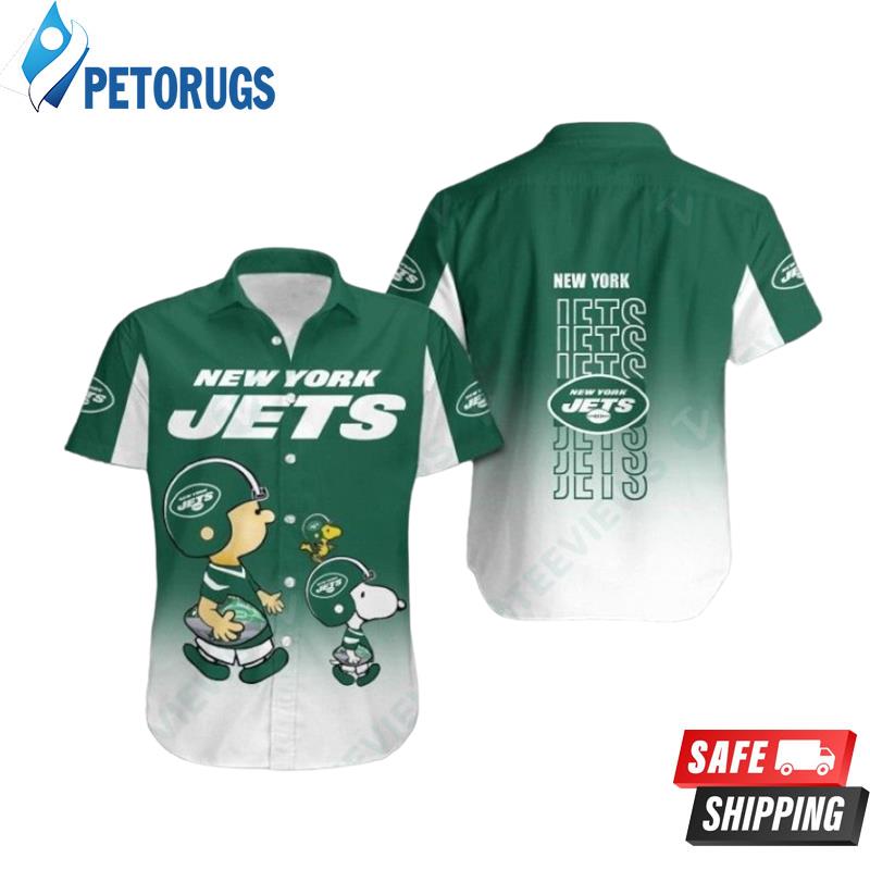 New York Jets American Football Team The Snoopy Hawaiian Shirt