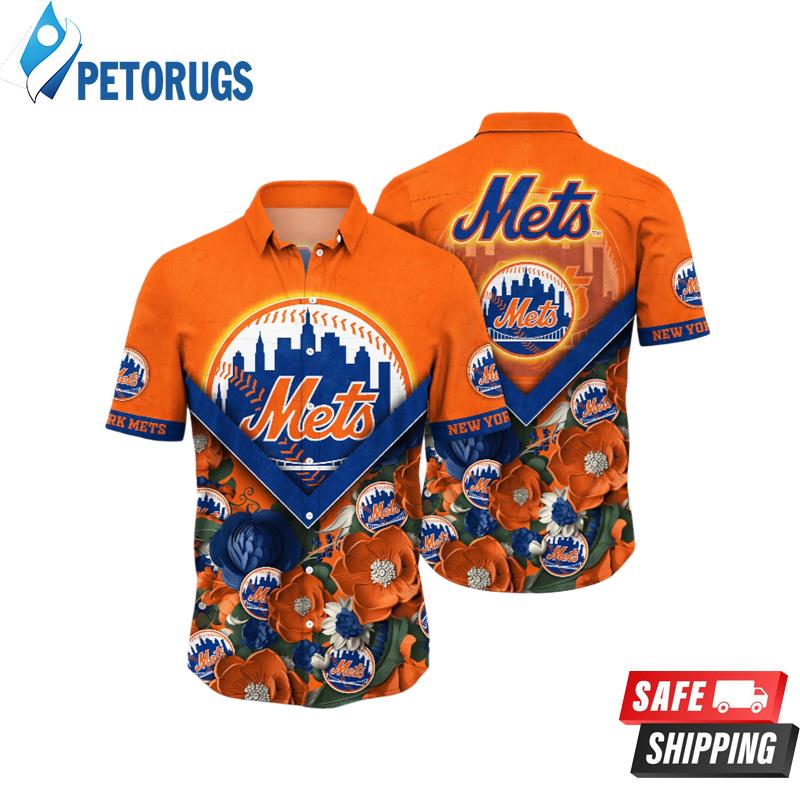 New York Mets MLB Custom Warmth Aloha Hawaiian Shirt