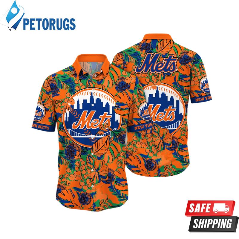 New York Mets MLB July Aloha Hawaiian Shirt