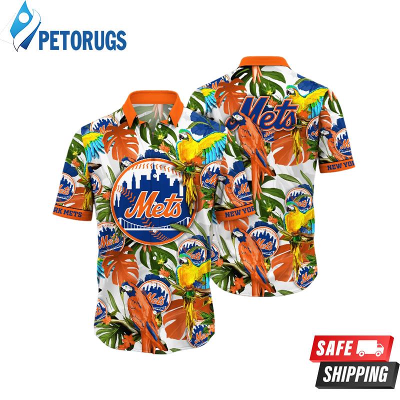 New York Mets MLB Sea Shorestime Aloha Hawaiian Shirt