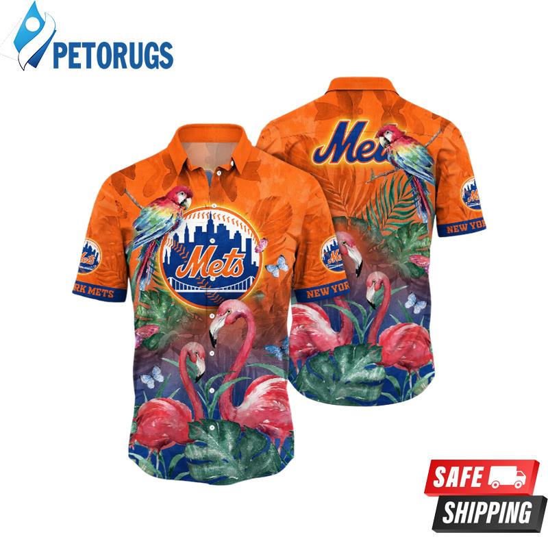 New York Mets MLB Summertime Aloha Hawaiian Shirt