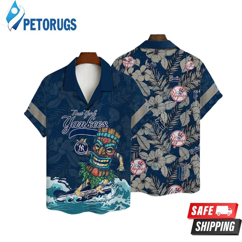 New York Yankees All Over Print Trendy Hawaiian Shirt