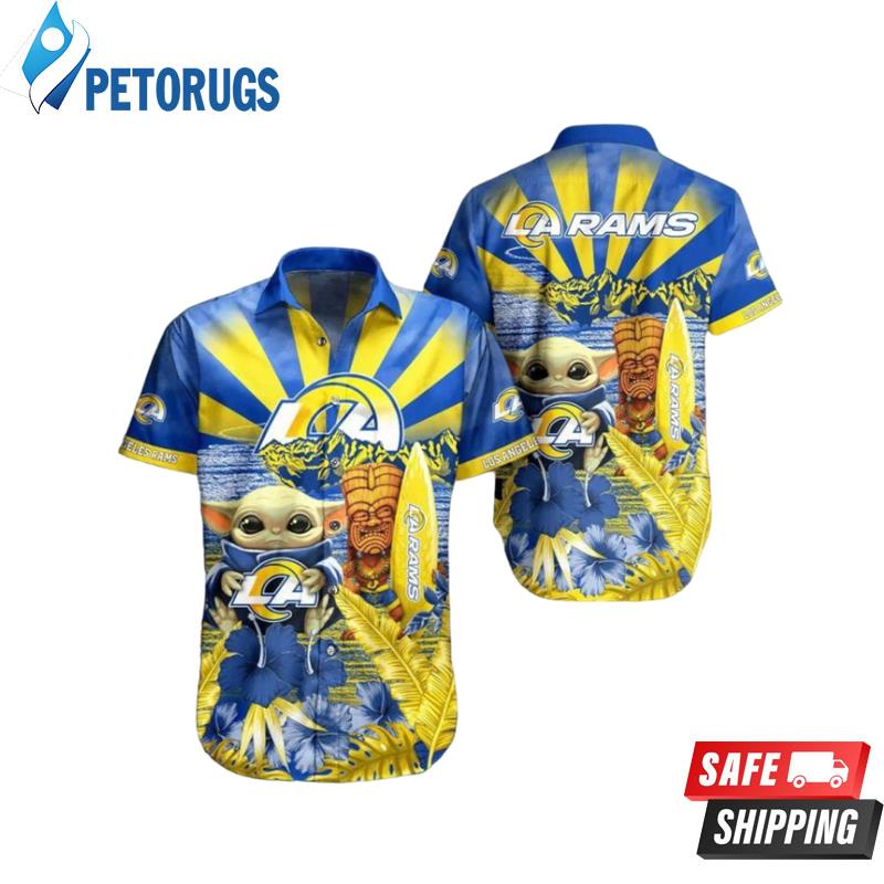 Nfl Los Angeles Rams Baby Yoda Style Hot Trends Summber Hawaiian Shirt