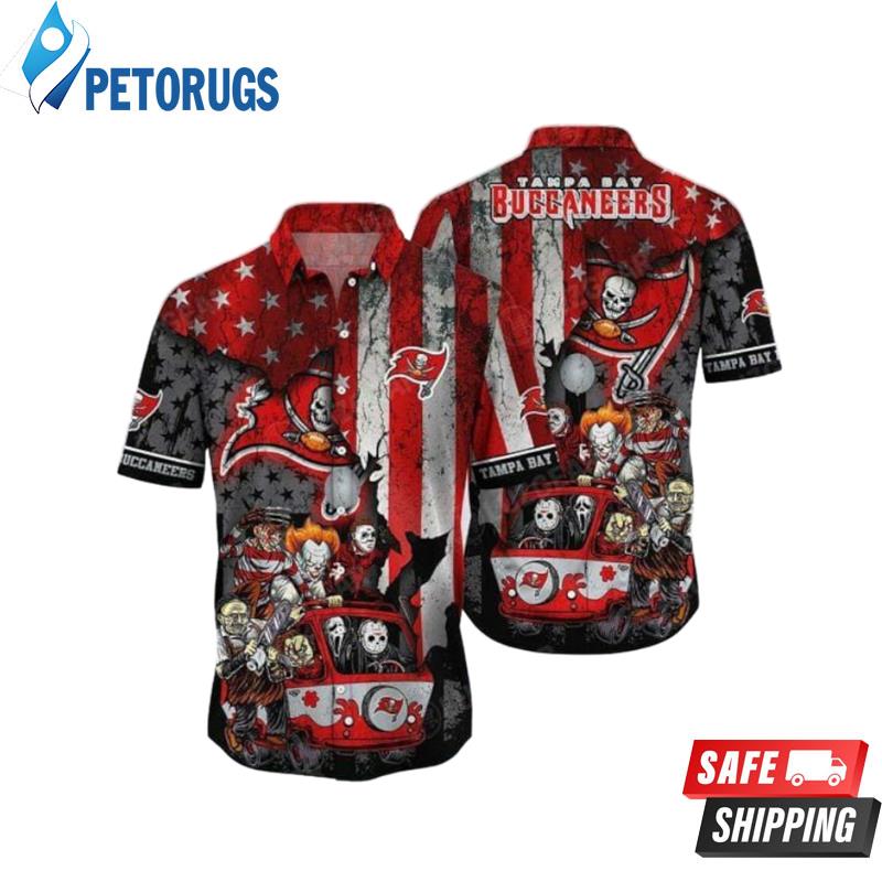 Nfl Tampa Bay Buccaneers Red Halloween Trendy Hawaiian Shirt