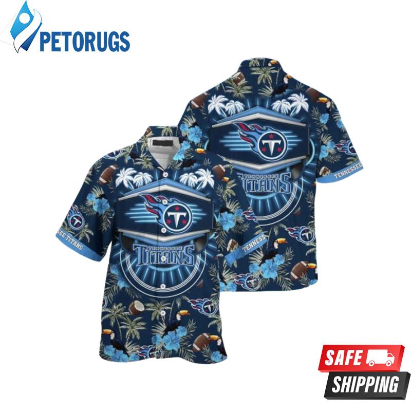 Nfl Tennessee Titans Coconut Navy Blue Trendy Hawaiian Shirt