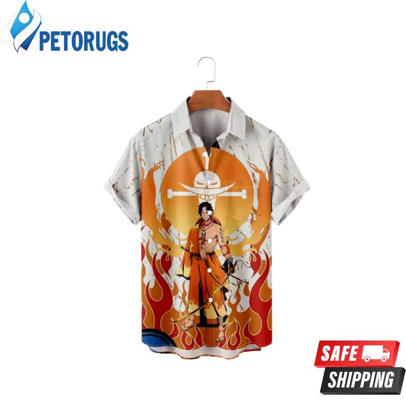 ONE PIECE INSPIRED FULL SUBLIMATION JERSEY ACE Hawaiian Shirt