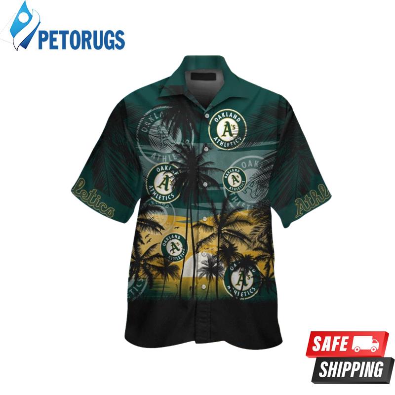 Oakland Athletics MLB Coconut Short Sleeve Hawaiian Shirt