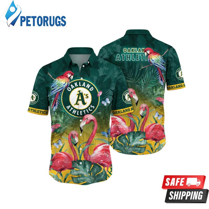 Oakland Athletics MLB Lush Greenery Aloha Hawaiian Shirt