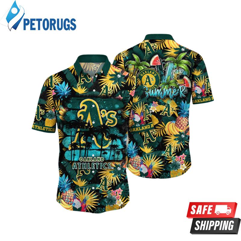 Oakland Athletics MLB Pool Days Aloha Hawaiian Shirt