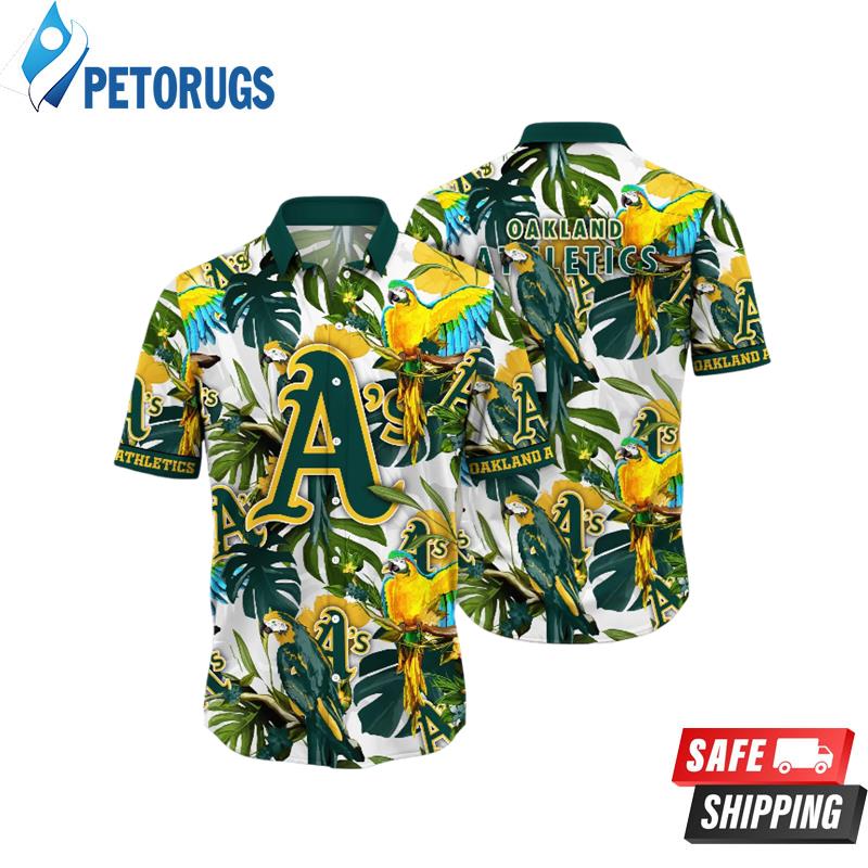 Oakland Athletics MLB Warm Daystime Aloha Hawaiian Shirt