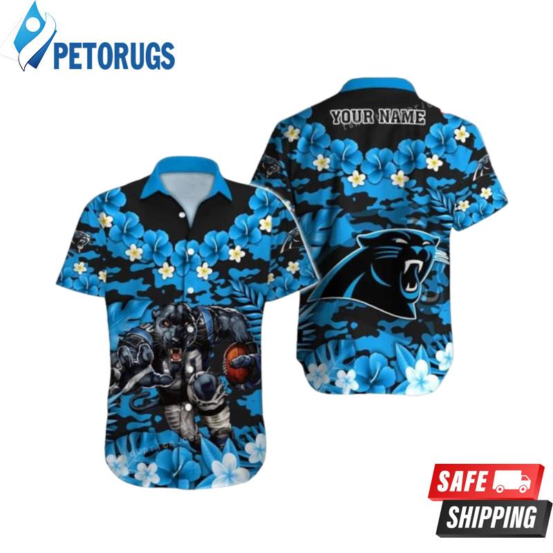 Personalized Carolina Panthers Hawaiian Shirt