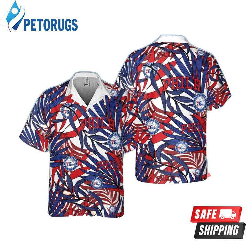 Philadelphia 76Ers National Basketball Association Hawaiian Shirt